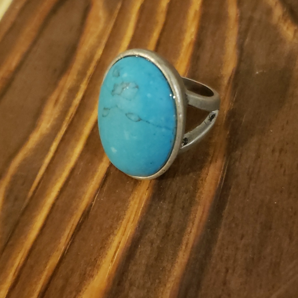 Turquoise Ring , antique